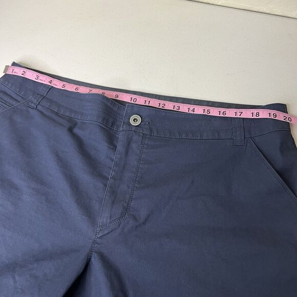 Kuhl Shorts Mens 40 Navy Blue Resistor Lite Chino Stretch Performance 10” Inseam - Picture 5 of 11